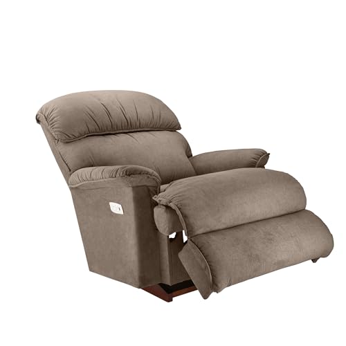 Image of LA Z BOY American Import Cardinal Single Seater Auto Motorized I-Clean Fabric Reclina Rocker Recliner Sofa | Premium Iconic Comfort Home Design | Living Room Relax Seating Chair | I Hallendale Wicker