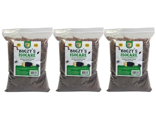 Isocare Premiun Organic Isopod Soil & Bioactive Terrarium Vivarium Substrate Mix (12 Quart)