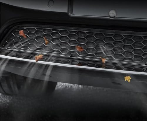 Rejilla de ventilación para Tesla Model Y 2020-2024 con malla delantera de nido de abeja 3