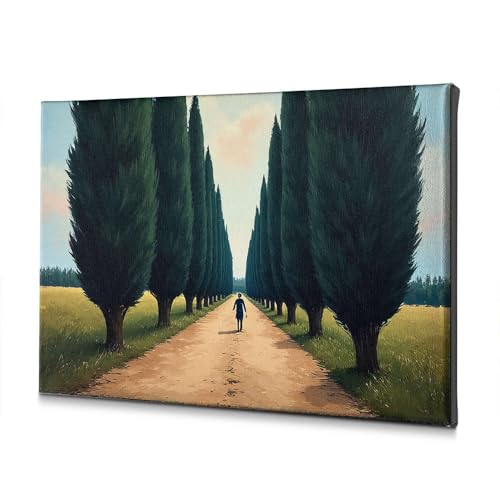 Décoration murale sur toile pour mur vide avec kit de fixation