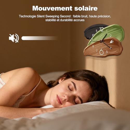 Horloge murale art moderne Ergocar objet design silencieux de qualité - 6