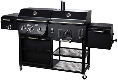 Kombigrill El Fuego Arizona Gas- und Holzkohlegrill mit Infrarotbrenner