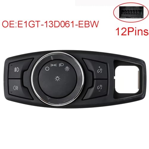 Interruptor de faro para solucionar fallos de encendido de luces en Ford S-Max MK2 2