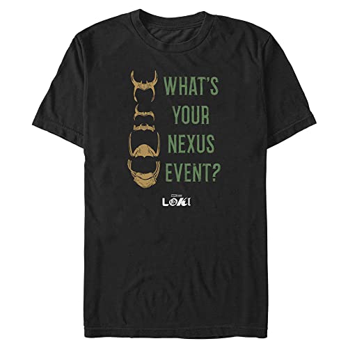 T-shirt Marvel Loki noir 3XL coupe ample confortable homme