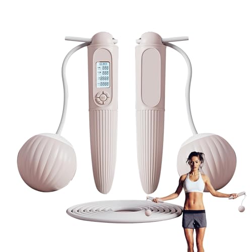 Cuerda de saltar con contador pantalla LCD para entrenamientos en casa y gimnasio 7