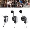 YUEHISY Wireless Accordion Microphone Dual UHF 360 Degree Pickup Instrument Mic 30m Range 6H Battery Life with Receiver #3