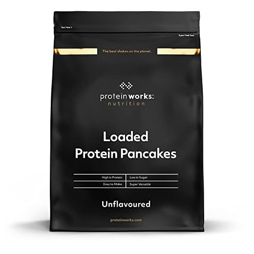 THE PROTEIN WORKS Loaded Mix Pancake Proteici, Natural, 1 kg