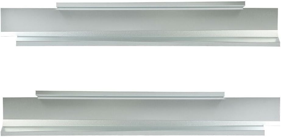 2pcs Repair Rocker Panel Patch Set Left Driver Outer Side Steel Silver Galvanized GNT-AM-097A 800240L SORPF0DR1SRC