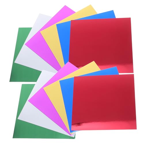 Papier métallisé effet miroir TEHAUX 224 feuilles premium décoration