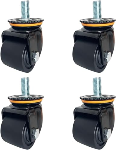Roulettes pivotantes de 3 pouces pour bloquer les chariots instables avec frein nylon
