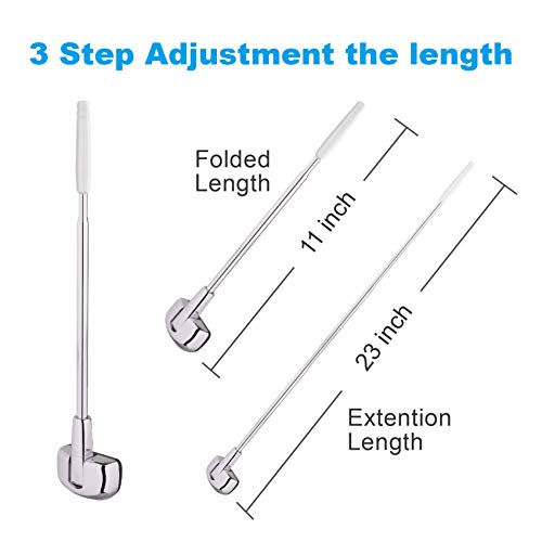 2-Pack Car Bumper Corner Antenna Pole Adjust Driving Parking Marker Protector For Green Hand In Driving Fit Universal Car Hypersonic #TOP5