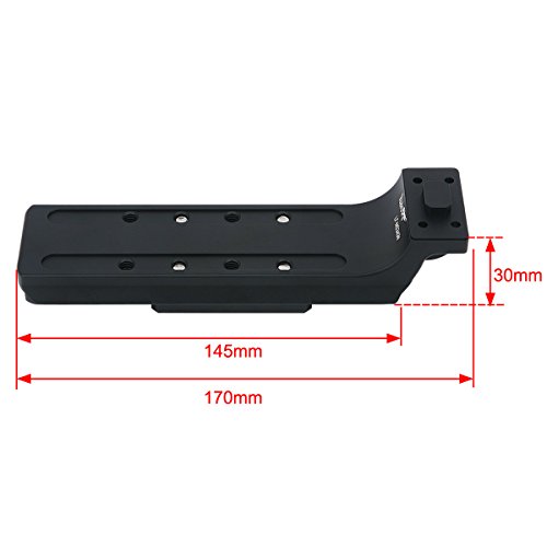 Anillo adaptador de objetivo para trípode Haoge compatible con rótula Sachtler FSB 4