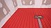 PROVA TT8006RED15 Flex Heat Membrane Tile Underlayment 161 sq ft Roll