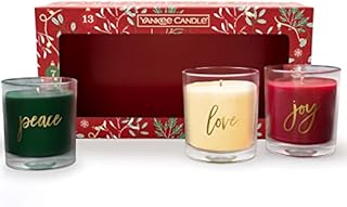 Yankee Candle Gift Set | 3 Scented Tumbler Candles | Countdown to Christmas Collection