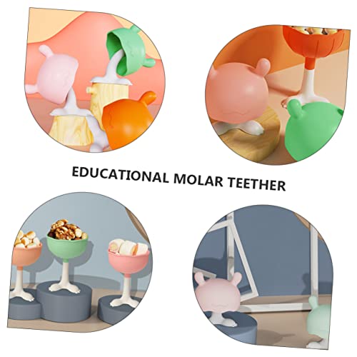 KOMBIUDA Mordedor De Bebê Mordedor Molar Mastigar Brinquedo De Quebra-Cabeça Brinquedo De Mastigar D