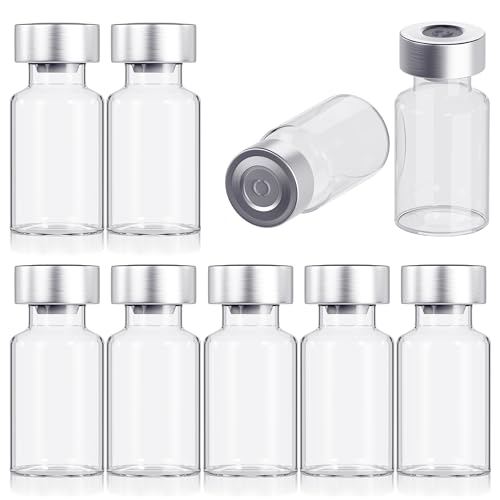 Flacons en verre de 2 ml pour injection sécurisée de vos solutions de culture