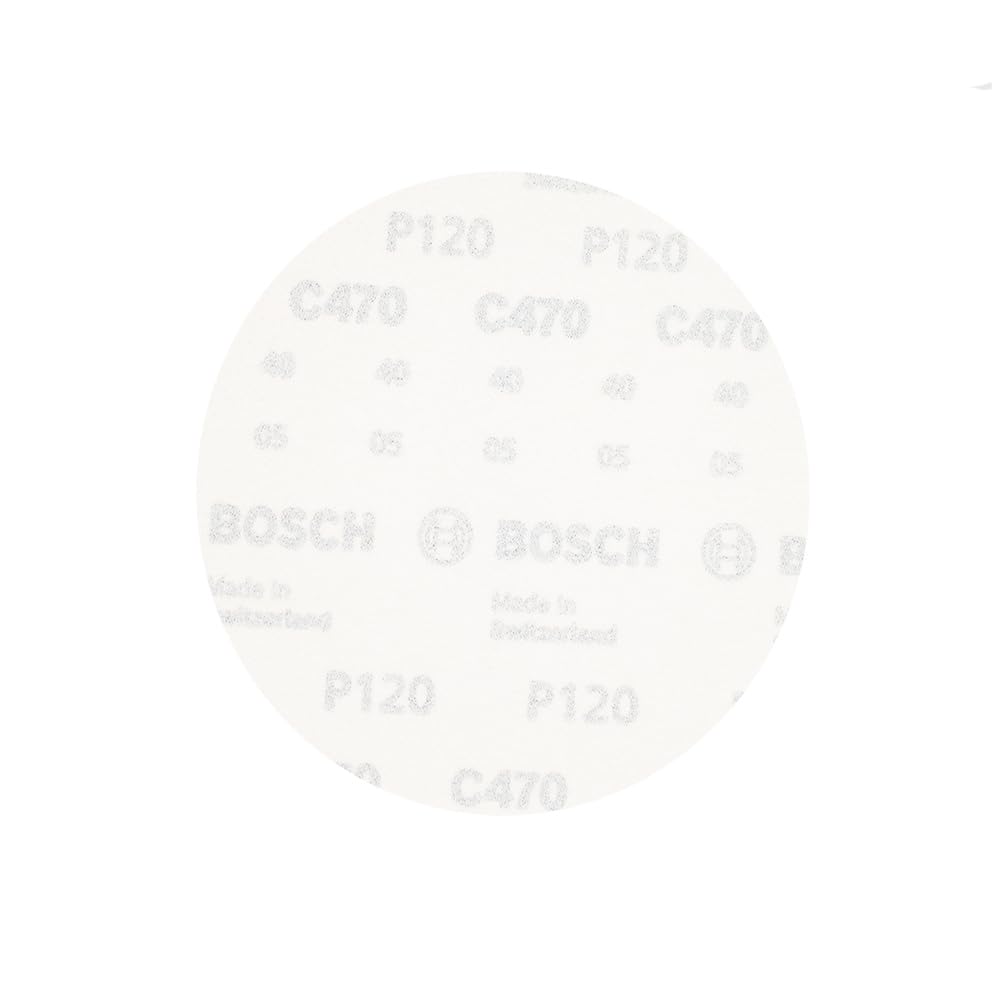 Bosch 2608605428 Paper Abrasive Disc for Angle Grinder, 10 Pieces
