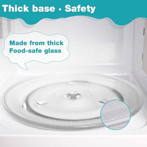 Add Microwave Oven Turntable Glass Plate Compatible with Samsung 28 - Image 5