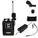 Produktbild HAFOKO MC-1 48 Kanäle UHF Drahtloses Lavalier Mikrofon Kabellos Funk Kamera Mikrofon Wireless Lavalier Kompatibel für DSLR Smartphone Camcorder für Videoaufnahme Programm Hosting Lehre und Interview
