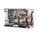 Star Wars Micro Galaxy Squadron Republic Attack Force Bundle Set - Deluxe Battle Pack with Five Vehicles Nine 1-Inch Micro Figure Accessories