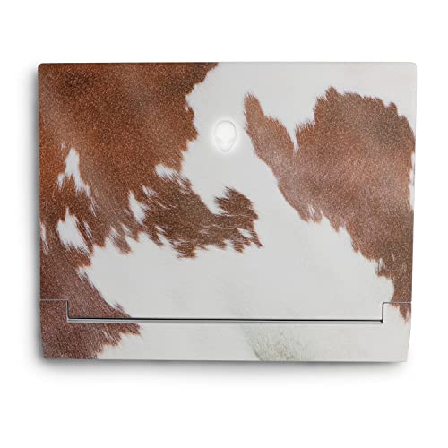 MightySkins Glossy Glitter Skin Compatible with Alienware X14 (2022) Full Wrap Kit - Cow Hide | Protective, Durable High-Gloss Glitter Finish | Easy to Apply & Change Styles | Made in The USA