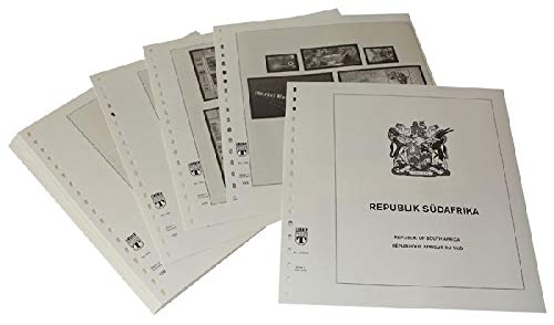 Feuilles pré-imprimées Afrique du sud 2010-2014 par LINDNER Das Original