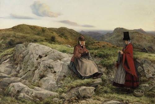 Affiche toile paysage gallois 60x90cm pour illuminer un salon élégant