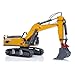 TOUCAN RC HOBBY 1/18 Kabolite 5901 970 100S Electronic Lifting RC Excavator Flysky Remote Control Digger Engineering Vehicle Electric Ripper Hammer