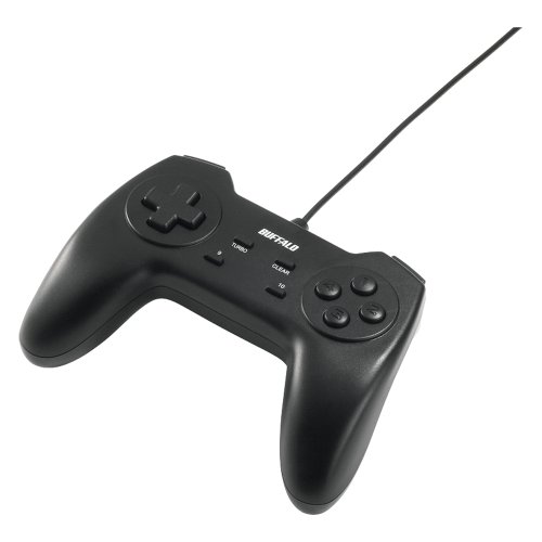 Amazon.co.jp: iBUFFALO USBゲームパッド 10ボタン デジタル対応