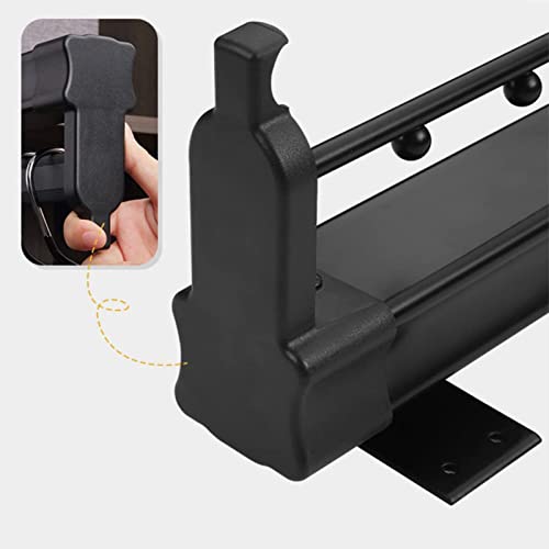 Solution de stockage de placard extensible avec piche de cintre réglable - 4