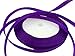 Solid Color Satin Ribbon 1/4",25yds (purple)