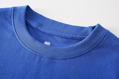 Family Feeling Boys Short Sleeve Summer Crewneck Kids T-Shirts One Piece Girls Tee4