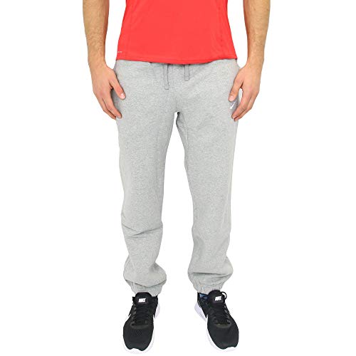 Nike Herren Jogger Fleece Club Trainingshose dk Grey Heather/White, XL