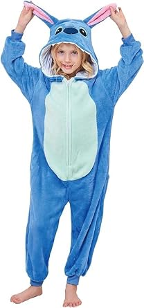 Unisex Kids Onesie Animal Cosplay One-Piece Pajamas Christmas Halloween Costumes Pink Pig
