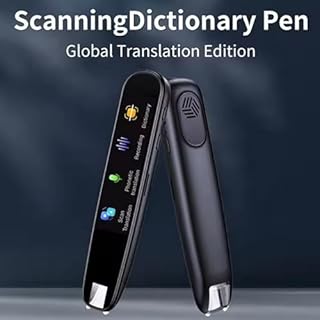 ABKD AI Scanning Smart Pen, Scanning Translation Pen for Students, 112 Language Translation Scanning Reading Pen, Translator Pen 2.0, Multipurpose Translation Device