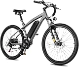 Qlife Race 21-Speed Electric Bike for Adults, Peak 1200W，27.5' Ebike, 20+MPH,...