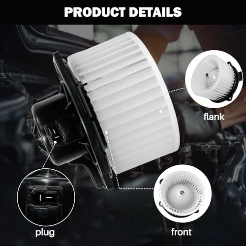 Image of 700258 Front AC Heater Blower Motor Fan Fit for Hyundai Santa Fe 2010-2017, Santa Fe Sport 2013 2014 2015 2016 2017, Compatible with Kia Sorento 2011 2012 2013 2014 2015 SK700258 97113-1U000