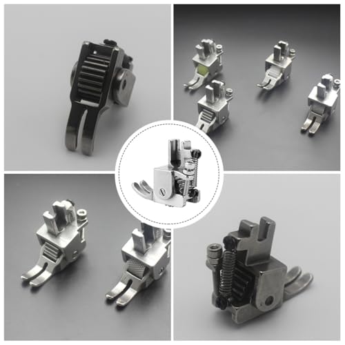 Prensatelas rodillo ajustable de acero para máquina de coser miniatura 3