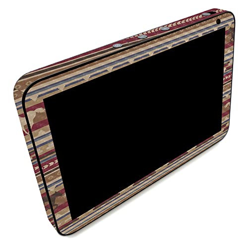 Image of MightySkins Carbon Fiber Skin Compatible with Amazon Echo Show 8 (Gen 2) - Western Horses | Protective, Durable Textured Carbon Fiber Finish | Easy to Apply | Made in The USA