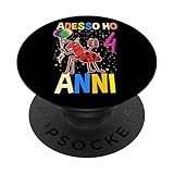 adesso ho 4 animale anni formica compleanno popsockets popgrip intercambiabile
