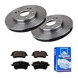 2 Bremsscheiben Ø288 Belüftet + Bremsbeläge Vorne von ATE (P-A-01-00373) Bremsensatz Bremsanlage Bremsen-Kit,Bremsenset, Bremsscheiben, Bremsbeläge, Bremsen-Set, Beläge, Bremsbelag, Bremsbelagsatz,