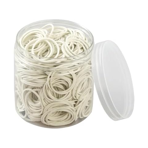 ZZJMCH 600Pcs Small Rubber Bands Cover
