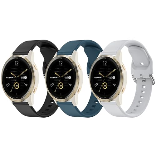 Garmin Venu 3Sp18mmoh NCbN[X\tgVR X|[cpXgbv Garmin Venu 3S 41mm Venu 2S 40mm Forerunner 255S/265S MusicX}[gEHb`p ubN+O