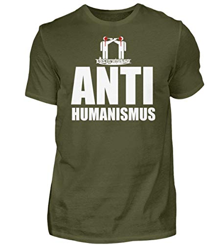 T-shirt anti-humanisme homme Kirchenbrand XL pour look original