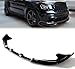 Body Kits Compatible with Jeep Grand Cherokee SRT 2013-2016,SRT8 2012-2013,2015-2016 Front Bumper Lip + Side Skirt Extension Lip Panels Splitter (Glossy Black)