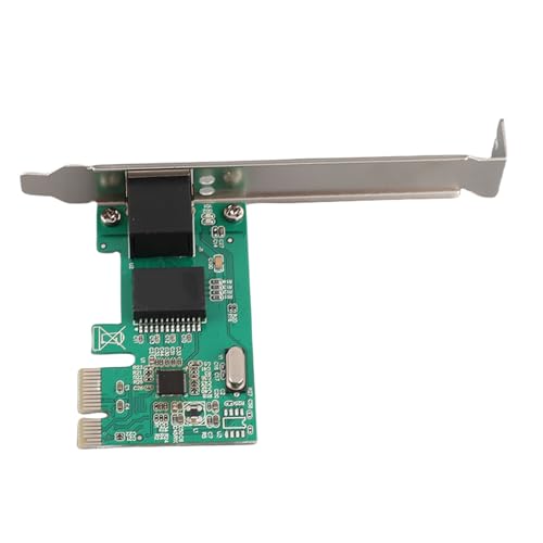 Drfeify Tarjeta de Red PCIe Gigabit 10/100/1000Mbps para 8111E Control Full Dúplex Plug and Play miniatura 1