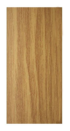 IANPAV UPVC SELF-Adhesive Wood Effect Door Edging Floor Trim Threshold PVC SELF-Adhesive 1000mm x 40mm E64, Amber Oak