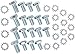 Racing Power Company R0006 Oil Pan Bolt Kit for Small Block Chevy