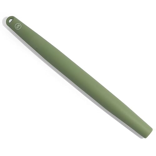 The Silicone Kitchen French Tapered Silicone Rolling Pin, 13.5, Dishwasher Safe, Non-Stick, BPA Free, Non-Toxic