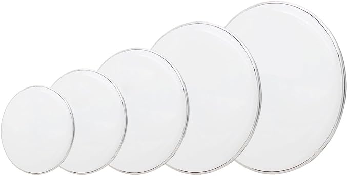 Set de 5 parches de batería profesionales PET miniatura 7